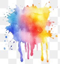 PNG  PNG  Vibrant watercolor splash art