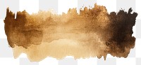 PNG  Abstract brown watercolor paint splash