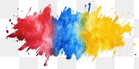 PNG  PNG  Vibrant watercolor paint splash art