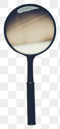 PNG Wallpaper ephemera pale Magnifying glass magnifying newspaper reflection.