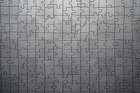 Dark puzzle piece pattern png overlay effect, transparent background