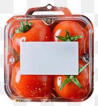 PNG Lunchbox packaging vegetable tomato food.