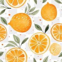 PNG  Orange backgrounds grapefruit pattern. 