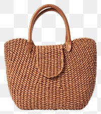 PNG Woven bag handbag brown  