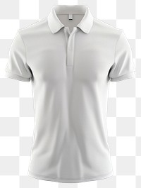 PNG White polo shirt mockup apparel accessories accessory.