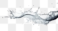 PNG Water splash backgrounds splattered simplicity. 