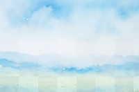 Serene watercolor   png paint texture overlay, transparent background