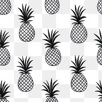 PNG Pineapple backgrounds pattern plant. 