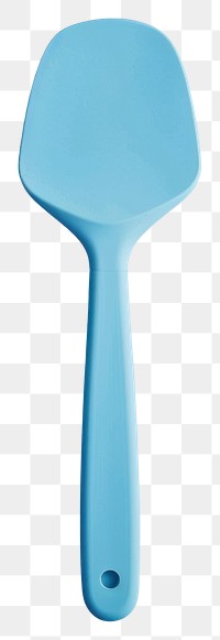 PNG Blue plastic kitchen spatula utensil