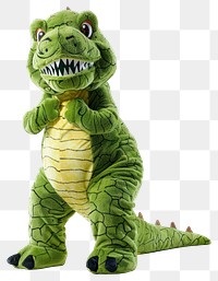 Chubby dinosaur mascot costume wildlife reptile animal.