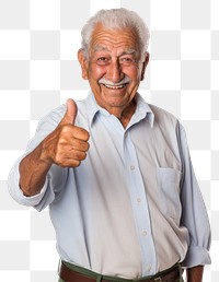 PNG Mexican man showing thumb up clothing finger adult