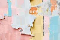 Colorful abstract torn paper  png overlay effect, transparent background