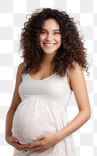 PNG Pregnant touching portrait fashion. 