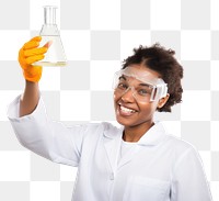 Female scientist smiling adult  