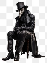 Plague doctor sitting footwear costume adult. 