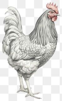 PNG Chicken poultry drawing animal.