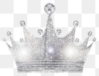 PNG Silver crown icon chandelier jewelry tiara.