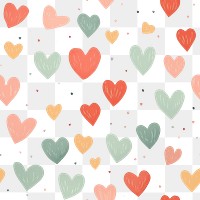 PNG Heart backgrounds pattern creativity. AI generated Image by rawpixel.