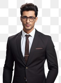 Men fashion glasses portrait tuxedo