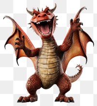 PNG Smiling dancing real Dragon dragon dinosaur animal.