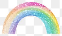 PNG Rainbow icon shape white background refraction.