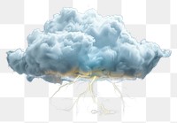 PNG Storm cloud lightning rain art