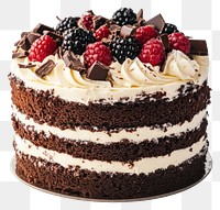 PNG Black forest cake berries cream berry.