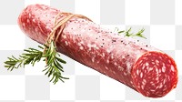 PNG Salami meat beef food.