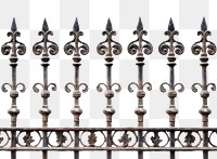 Iron fence weaponry railing dagger.