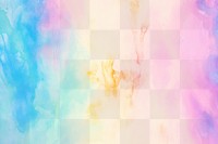 Vibrant watercolor abstract  fabric texture png overlay effect, transparent background