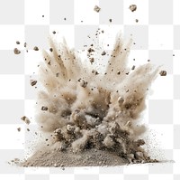 PNG Gravel Explosion background particles explosion.