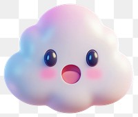 PNG Cloud cloud cute face.