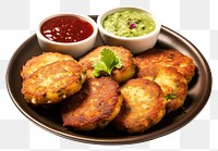 PNG Aloo Tikki patties chutney potato.