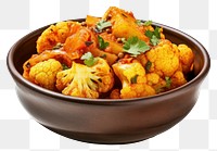 PNG Aloo Gobi cauliflower vegetable curry.