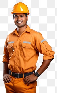 PNG Indian engineer man happy worker background clothing.