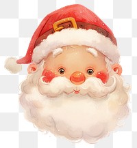 PNG Cute Santa Claus illustration