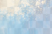 Abstract blue gold splatter png overlay effect, transparent background