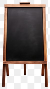 PNG Blackboard with a wooden frame stand chalkboard classroom.