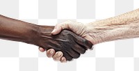 PNG Handshake human collaboration togetherness.