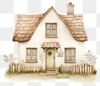 PNG  Cottage cottage architecture illustration.