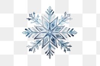 PNG Snow snowflake white white background. 