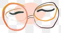 PNG Glasses illustration minimalist accessories.