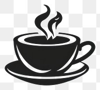 PNG  Cup of coffee illustration beverage black.