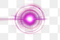 PNG Vibrant purple circular light burst