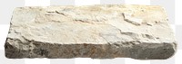 PNG Ancient Roman rectangular stone slab white rock construction.