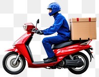 Fast delivery service scooter