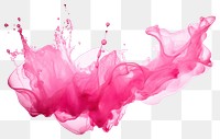 Pink liquid splash background expression abstract.