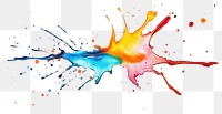 Spray paint splash abstract art contemporary.