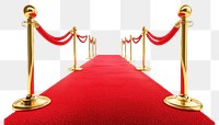 PNG Red carpet with ropes premiere ceremony event.