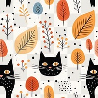 PNG Cat pattern nature backgrounds. 